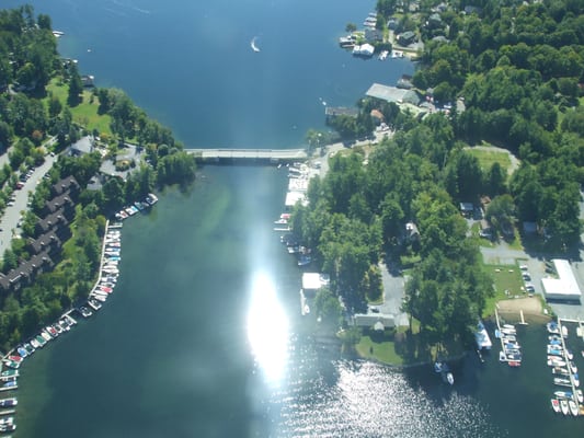 The marina by the bridge!