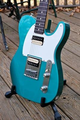 Custom Sommatone Special T with Sherwood Green finish