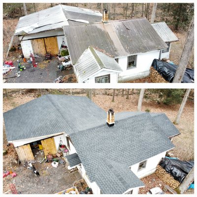 Brand New GAF Charcoal Roof