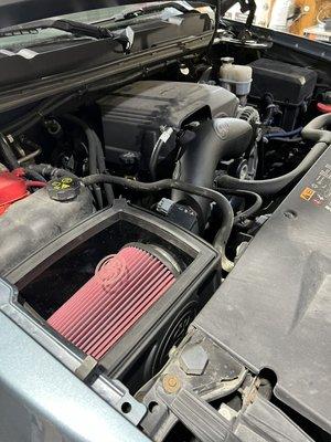 S&B cold air intake