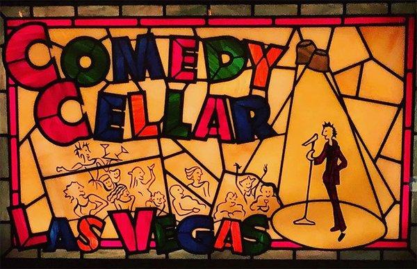 new fabrication for the Comedy Cellar, based on their business card