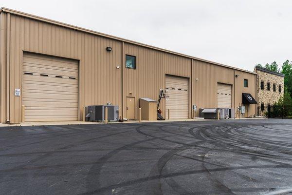 Clutch Exterior 
- Garage Doors