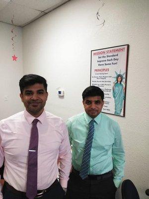 Go see Furqan and Numaan for all your tax returns!