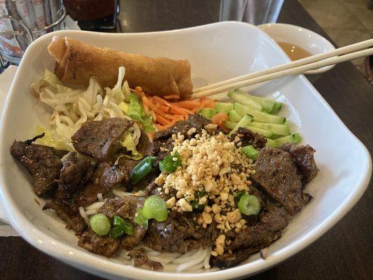 Beef vermicelli