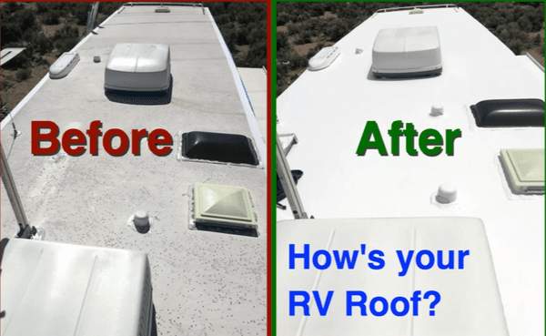 The overall condition of your RV roof is very important. A non-detected small water leak can result in very costly damage.