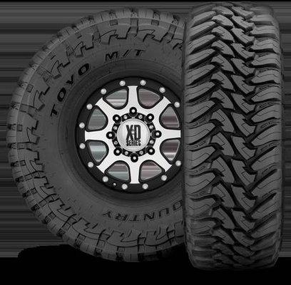 TOYO MT TIRES WITH XD WHEELS