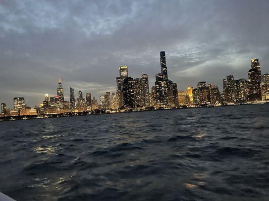 Skyline at night