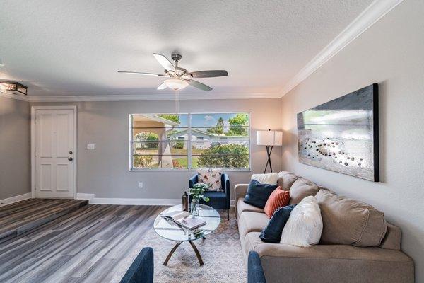 Great living room to relax with friends and family.