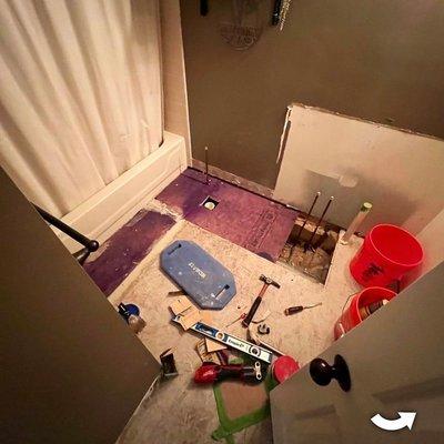 Bathroom/toilet repair