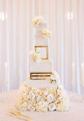 Edible Artistry Wedding Cake