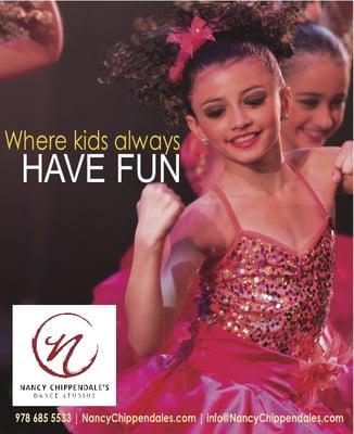 Nancy Chippendale's Dance Studios...where kids always have fun!