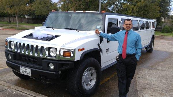 White Hummer