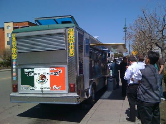 Tacos Chavez - even if there is a line, its fast.