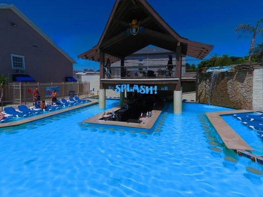 Put-In-Bays Biggest Swim Up Pool Bar