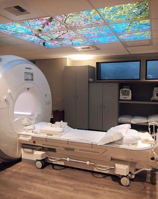 Sweet MRI room with your choice of tunes  @Polyclinic Northgate