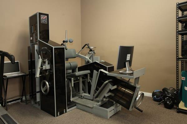 MedX Equipment- machine for back rehab and treatment. One of the few in the Chicagoland area.