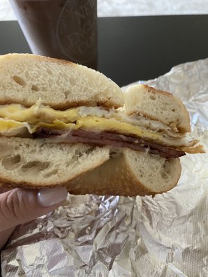 Breakfast sandwich