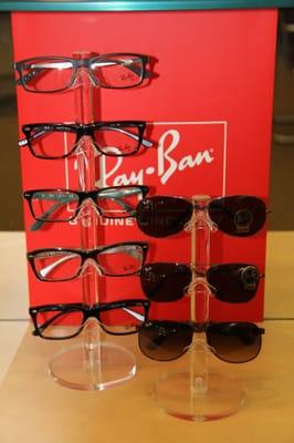 Ray-Ban's, check out our new lines