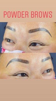 Full powder brows