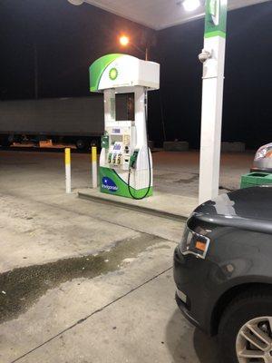 Also a bp gas station