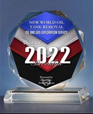 NEW WORLD OIL TANK REMOVAL