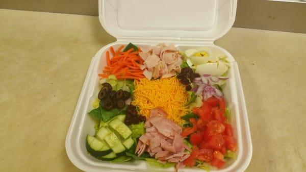 our Chef salad made fresh daily.