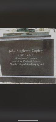 John Copley Statue