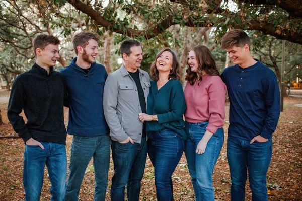 Pastor Todd with his family.