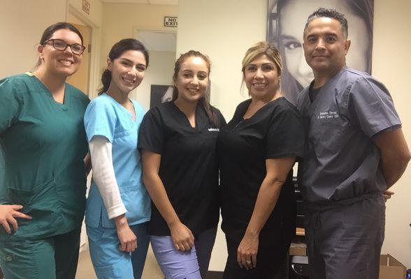 Dr. Castro and the Smileneeds staff