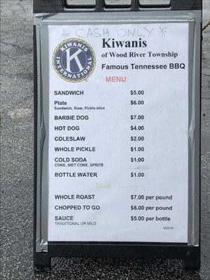 Kiwanis BBQ Cook