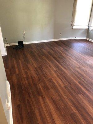 Vinyl plank flooring