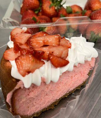 Strawberry cheesecake