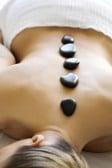 Massage with Hot Stone.