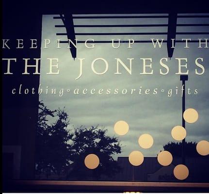 Keeping Up With the Joneses