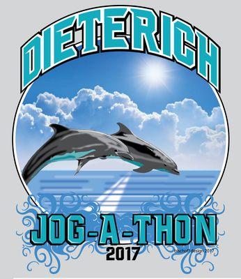 First design for a local school's jog-a-thon