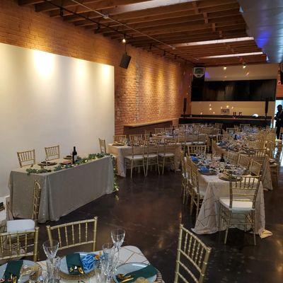 Here is  picture of an event we hosted 150 Guest Graduation Party