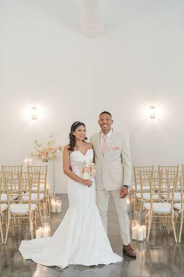 Wedding Ceremony in Crystal Ballroom