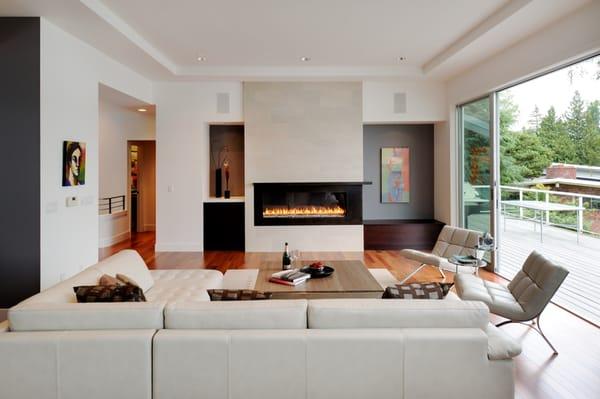 Mercer Island Residence / Living Room