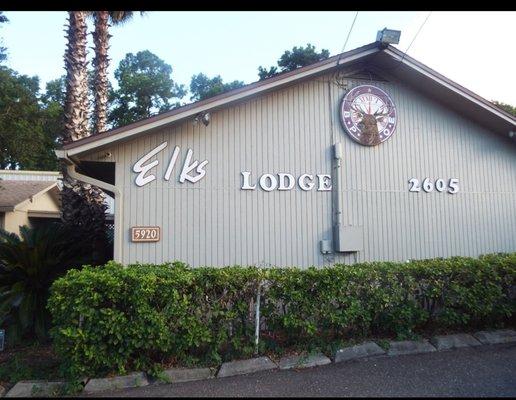 Front of the Lodge