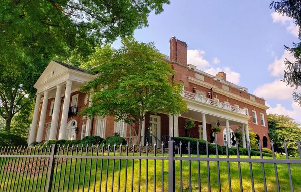 View of WV Governor's Mansion