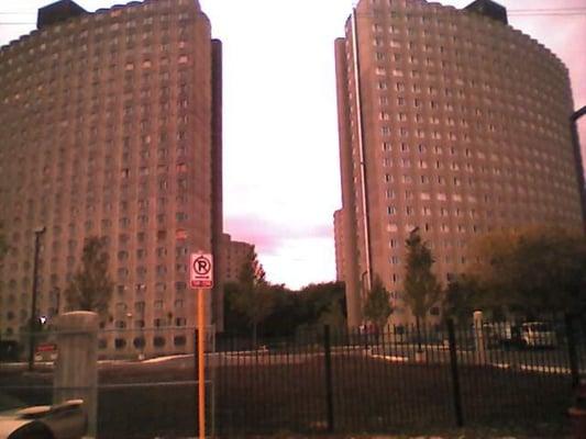 view looking south from Cullerton