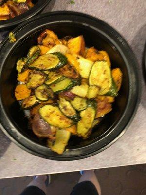 Roasted vegetables