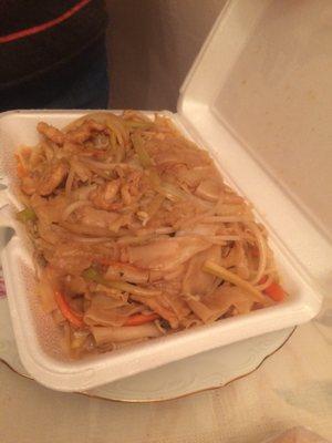 Chicken lo mein