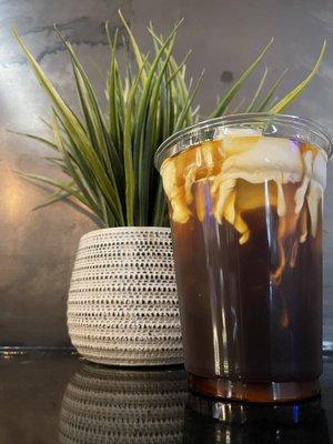 Cold brew with cream