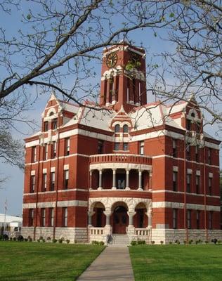 Lee County Courthouse circa 1899.