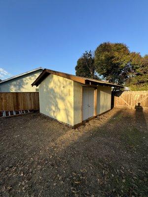 Shed Painting