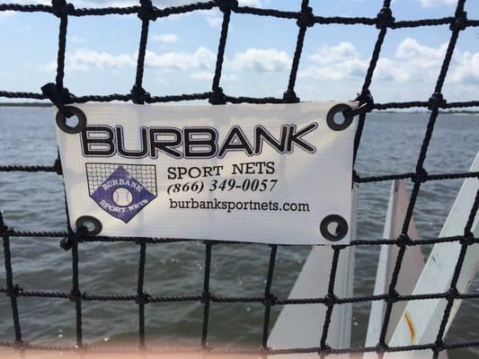 The nets are handmade in Fernandina Beach, Amelia Island FL