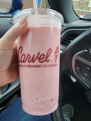 Sparkling raspberry sorbet drink... it's so freaking good!