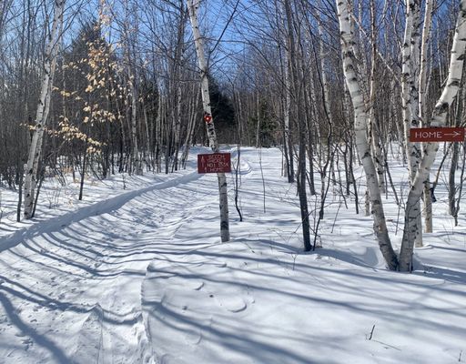 Trails that lead to Baldpate mountain