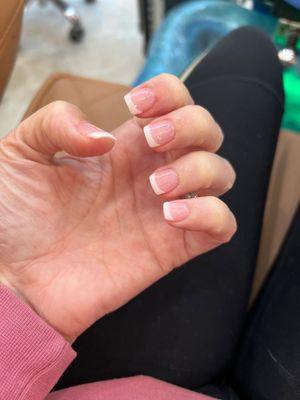 SNS manicure